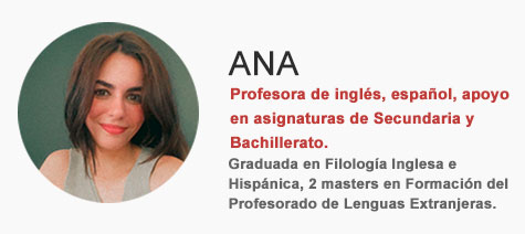 Profesora de inglés, español, apoyo en asignaturas de Secundari